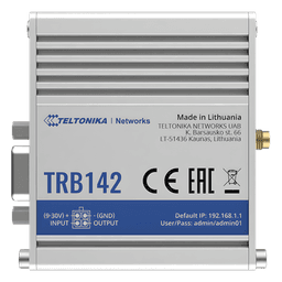 Gateway Industrial LTE 4G a Puerto Serial RS232