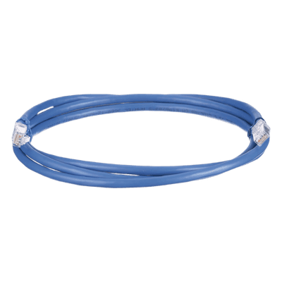 Cable de Parcheo UTP / Cat6A / 24 AWG / CM / Azul / 0.91 m (3 ft)
