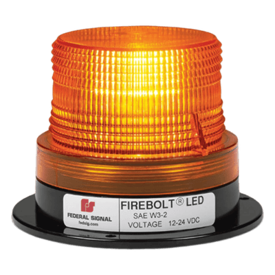 Estrobo ámbar FIREBOLT PLUS de tecnología LED, 12-72 Vcc 