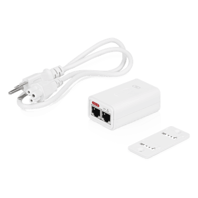 Adaptador PoE Ubiquiti Gigabit de 24 VDC, 0.3 A