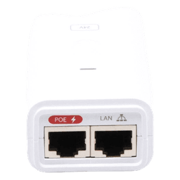 Adaptador PoE Ubiquiti Gigabit de 24 VDC, 0.3 A