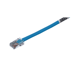 Cable de Parcheo / UTP Cat5e / 24 AWG / CM / 0.3 m (1 ft) / Azul