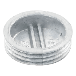 Tapón Roscado / 3/4 Pulgada / Aluminio Inyectado / IP66 / Cajas Cuadradas / UL 514A / CSA-C22.2