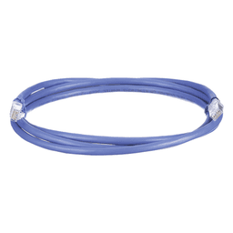 Cable de Parcheo UTP, Cat6A, 24 AWG, CM, Color Azul, 1.52 Metros (5 Pies)