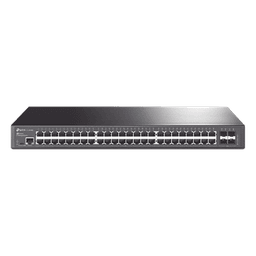 Switch Omada SDN Administrable / 48 puertos Gigabit y 4 puertos SFP / Funciones sFlow, QinQ y QoS / Administración centralizada OMADA
