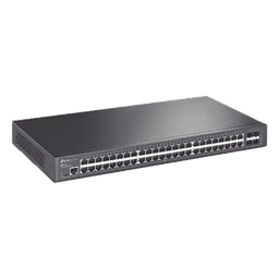 Switch Omada SDN Administrable / 48 puertos Gigabit y 4 puertos SFP / Funciones sFlow, QinQ y QoS / Administración centralizada OMADA