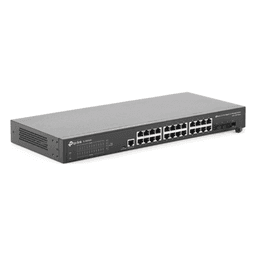 Switch PoE+ Administrable L2+ / 24 Puertos Gigabit PoE+ / 4 Puertos SFP+ 10G / Presupuesto PoE 384W / Rendimiento 128 Gbps / Montaje en Rack