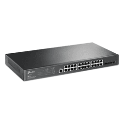 Switch Omada SDN Administrable / 24 puertos Gigabit y 4 puertos SFP / Funciones sFlow, QinQ y QoS / Administración centralizada OMADA