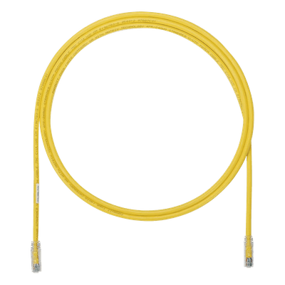 Cable de Parcheo UTP / Cat6A / 24 AWG / CM / 1.52 m (5 pies) / Amarillo