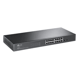 Switch Omada SDN Administrable / 16 puertos Gigabit y 2 puertos SFP / Funciones sFlow, QinQ y QoS / Administración centralizada OMADA