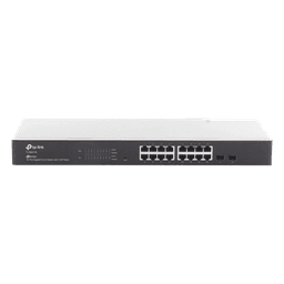 Switch Omada SDN Administrable / 16 puertos Gigabit y 2 puertos SFP / Funciones sFlow, QinQ y QoS / Administración centralizada OMADA