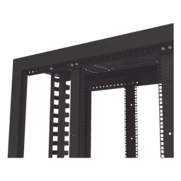 Gabinete de Piso para Telecomunicaciones / 24 UR / 600 x 1000 mm / Puerta con Cristal Templado / Cierre 3 Puntos / Postes Ajustables