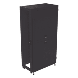 Gabinete Rack de Piso / 19" Estándar / 42UR / 600 mm x 1000 mm / Acero / Puerta con Cristal Templado