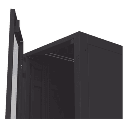 Gabinete Rack de Piso / 19" Estándar / 42UR / 600 mm x 1000 mm / Acero / Puerta con Cristal Templado