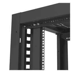 Gabinete de Piso 19in / 24UR / 600 mm Profundidad / Carga 532 kg / Puerta con Cristal Templado / Cierre 3 Puntos