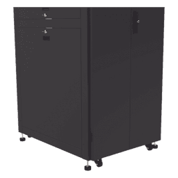 Gabinete Rack 19" / 42UR / 800 x 1000 mm / Acero / Carga 1268 kg / Puerta con Cristal Templado
