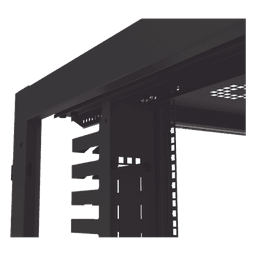 Gabinete Rack 19" / 42UR / 800 x 1000 mm / Acero / Carga 1268 kg / Puerta con Cristal Templado