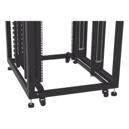 Gabinete Rack 19" / 42UR / 800 x 1000 mm / Acero / Carga 1268 kg / Puerta con Cristal Templado