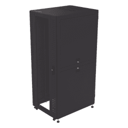 Gabinete Rack 19" / 42UR / 800 x 1000 mm / Acero / Carga 1268 kg / Puerta con Cristal Templado