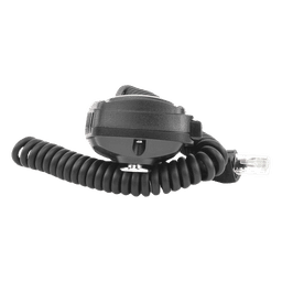 Micrófono para Radio Móvil / Conector 8 Pines / IP54 / Cable PU con Kevlar / 40 kg Resistencia / PTT con Guantes