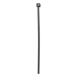 Cincho de Bloqueo / Nylon 6.6 Resistente a Intemperie / 203 mm x 2.5 mm / 8 pulgadas / UV Exterior / Negro / Paquete 100 pz