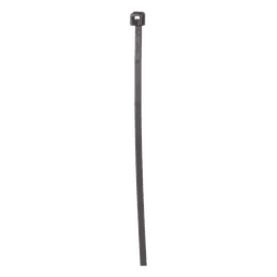 Cincho de Bloqueo / Nylon 6.6 Resistente a Intemperie / 203 mm x 2.5 mm / 8 pulgadas / UV Exterior / Negro / Paquete 100 pz