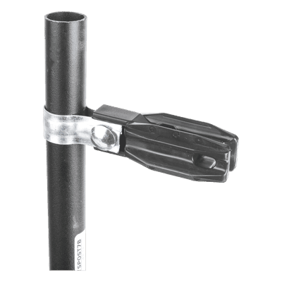 Aislador de Paso o Esquina / 1 Pulgada (25 mm) / Resina Virgen 100% / Anti-Arqueo / Acero Galvanizado / Tubería de Malla Ciclónica