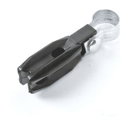 Aislador de Paso o Esquina / 1 Pulgada (25 mm) / Resina Virgen 100% / Anti-Arqueo / Acero Galvanizado / Tubería de Malla Ciclónica