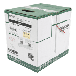 Bobina de 152 Metros (500 Pies) de Alambre / 2 x 18 AWG / Riser / Resistente al Fuego / Color Rojo / Tipo FPLR- CL3R - C(UL) -FT4 / Para Sistemas Contra Incendio o Sistemas de Evacuación