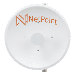 Antena Direccional de alto rendimiento / diámetro  de 60 cm / 4.9-6.4 GHz / Ganancia 30 dBi / SLANT de 45 ° y 90 ° / Ideal para 30 km / Conector N-Hembra / Montaje  y jumpers incluidos.