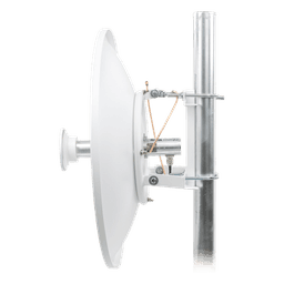 Antena Direccional de alto rendimiento / diámetro  de 60 cm / 4.9-6.4 GHz / Ganancia 30 dBi / SLANT de 45 ° y 90 ° / Ideal para 30 km / Conector N-Hembra / Montaje  y jumpers incluidos.