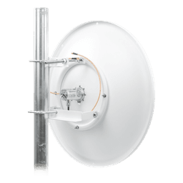 Antena Direccional de alto rendimiento / diámetro  de 60 cm / 4.9-6.4 GHz / Ganancia 30 dBi / SLANT de 45 ° y 90 ° / Ideal para 30 km / Conector N-Hembra / Montaje  y jumpers incluidos.