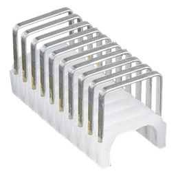 Paquete de 300 Grapas con Aislamiento, para Cables NM (RomexÆ) como 14/3, 14/3G, 12/3 y otros cables de hasta 11/32 x 19/32 (9 mm x 15 mm / 0.35 x 0.59 pulgadas).