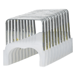 Paquete de 300 Grapas con Aislamiento, para Cables NM (RomexÆ) como 14/3, 14/3G, 12/3 y otros cables de hasta 11/32 x 19/32 (9 mm x 15 mm / 0.35 x 0.59 pulgadas).