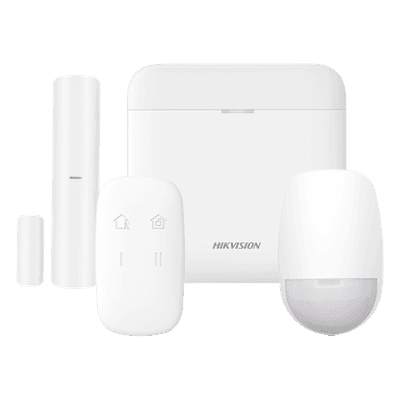 Kit de Alarma Inalámbrico / 48 Zonas / PIR con Cámara 640x480 / Comunicación 433 MHz Bidireccional / Batería de Respaldo / Wi-Fi