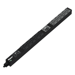 PDU Básico para Rack / 20 Salidas IEC C13 / Entrada NEMA L6-30P / 208 Vca / 30 Amp / Montaje 0U/1U/2U / Cable 3 m (9.8 ft)