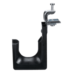 Sujetador tipo J-Hook / Abrazadera de tornillo / Hasta 46 cables Cat6 / Carga 13.61 kg / Nylon 6.6 / 1 pieza