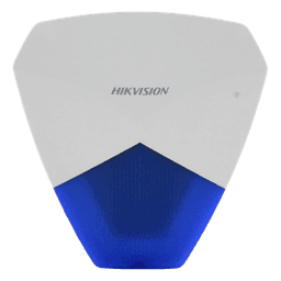 Sirena Estrobo Cableada Hikvision DS-PS1-B / 105 dB / LED Azul / IP54 / Compatible con Cualquier Panel de Alarma