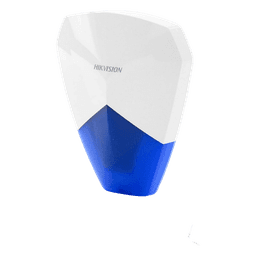 Sirena Estrobo Cableada Hikvision DS-PS1-B / 105 dB / LED Azul / IP54 / Compatible con Cualquier Panel de Alarma