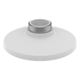 Adaptador de Montaje tipo Plato / Aluminio / Ø154.8 mm (Ø6.09') x 47 mm (1.85') / 200 g (0.44 lb) / Blanco / Compatible con Domos Fisheye 5MP