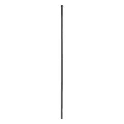 Poste de Esquina para Cerca Electrificada / 6 Aisladores / Acero Galvanizado Cal. 18 / Altura 1.4 m (4.6 ft) / Pintura Negrra Electroestática