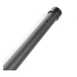 Poste de Esquina para Cerca Electrificada / 6 Aisladores / Acero Galvanizado Cal. 18 / Altura 1.4 m (4.6 ft) / Pintura Negrra Electroestática