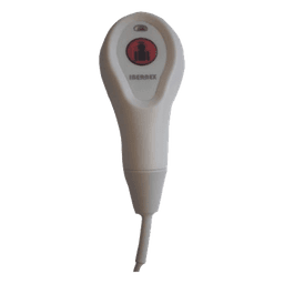 Pulsador de Cama con Indicador LED / Grabado Braille / IP65 / Cable Ignífugo 2 m (6.6 ft) / Conector Mini-Jack