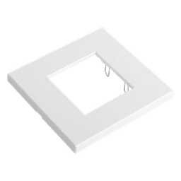 Marco Embellecedor Individual / 91 x 85 x 7 mm / Apertura 44 x 44 mm / Compatible con 10+ Módulos Helpnex / IP / PoE