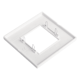 Marco Embellecedor Individual / 91 x 85 x 7 mm / Apertura 44 x 44 mm / Compatible con 10+ Módulos Helpnex / IP / PoE