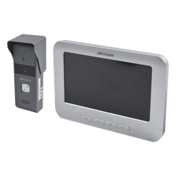 Kit de Videoportero Analógico / Pantalla LCD 7" / Resolución 800x400 / Cámara Pinhole 720x576 @ 30 fps / Ángulo 98° / IP65 / Expandible 3 Monitores y 2 Frentes de Calle