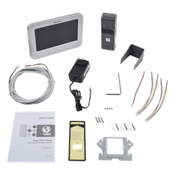 Kit de Videoportero Analógico / Pantalla LCD 7" / Resolución 800x400 / Cámara Pinhole 720x576 @ 30 fps / Ángulo 98° / IP65 / Expandible 3 Monitores y 2 Frentes de Calle
