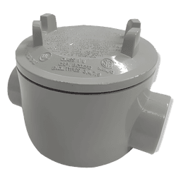 Caja a Prueba de Explosión / 3/4" (19 mm) / Aluminio Libre de Cobre / IK09 / UL 886 / UL 1203 / IP para Áreas Peligrosas