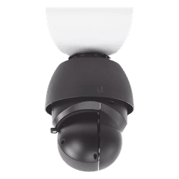 UniFi Protect G4 PTZ cámara de giro, inclinación y zoom de alto rendimiento con transmisión de video 4K, 24 FPS, zoom óptico 22x y visión nocturna LED IR adaptativa.