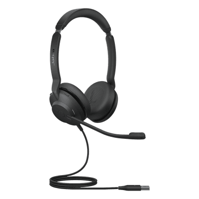 Jabra Evolve2 30, Auricular stereo versión UC con aislamiento de ruido, indicador de ocupado (Busylight) (23089-989-979)